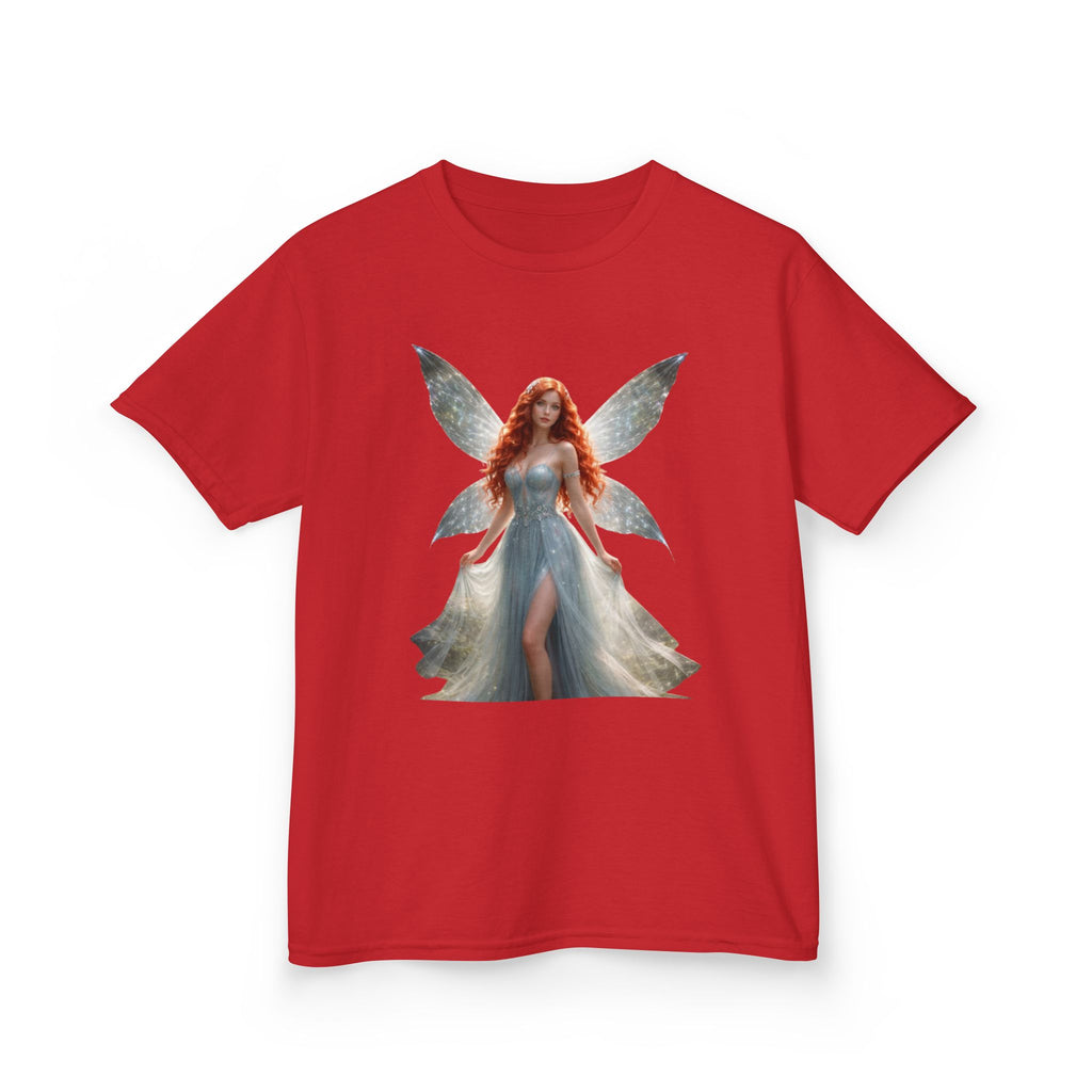 Kids Fairy T-Shirt — Redhead Fairy Princess Graphic Tee