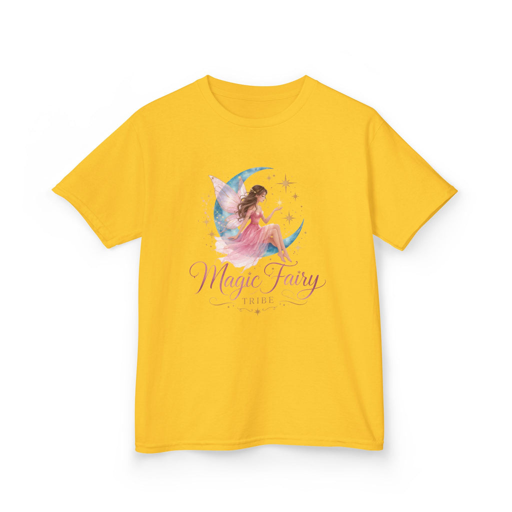 Kids 'Magic Fairy Tribe' Tee — Watercolor Moon Fairy Youth T-Shirt