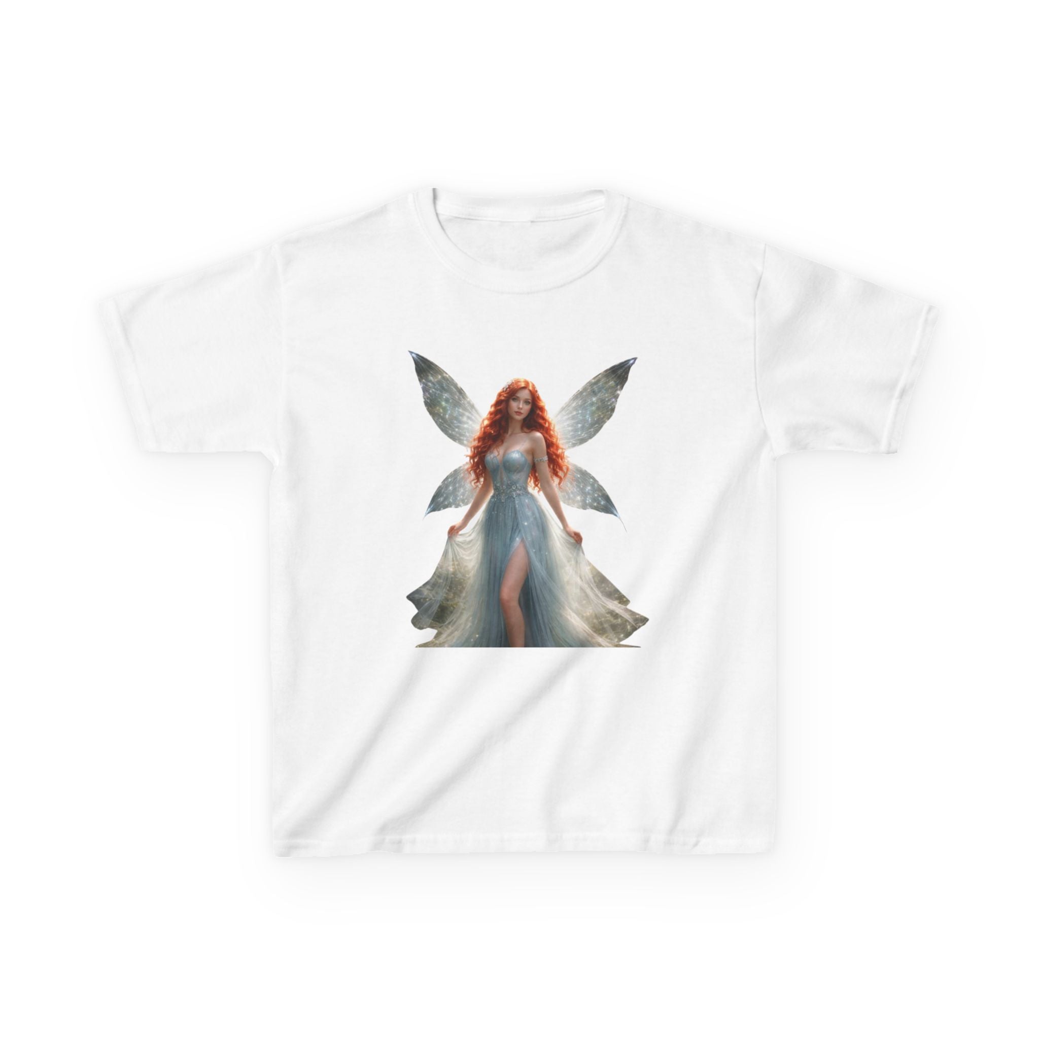 Kids Fairy T-Shirt — Redhead Fairy Princess Graphic Tee