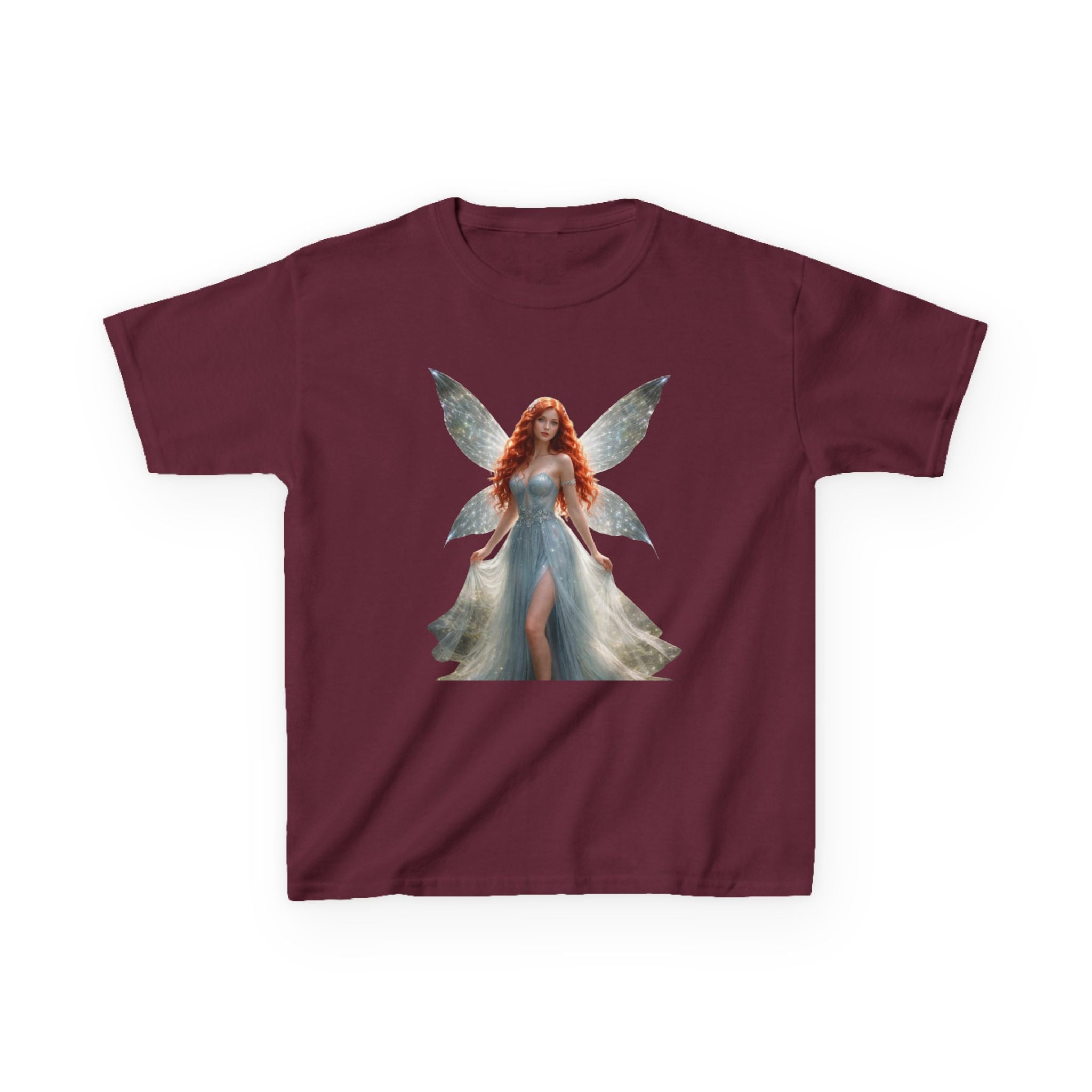 Kids Fairy T-Shirt — Redhead Fairy Princess Graphic Tee