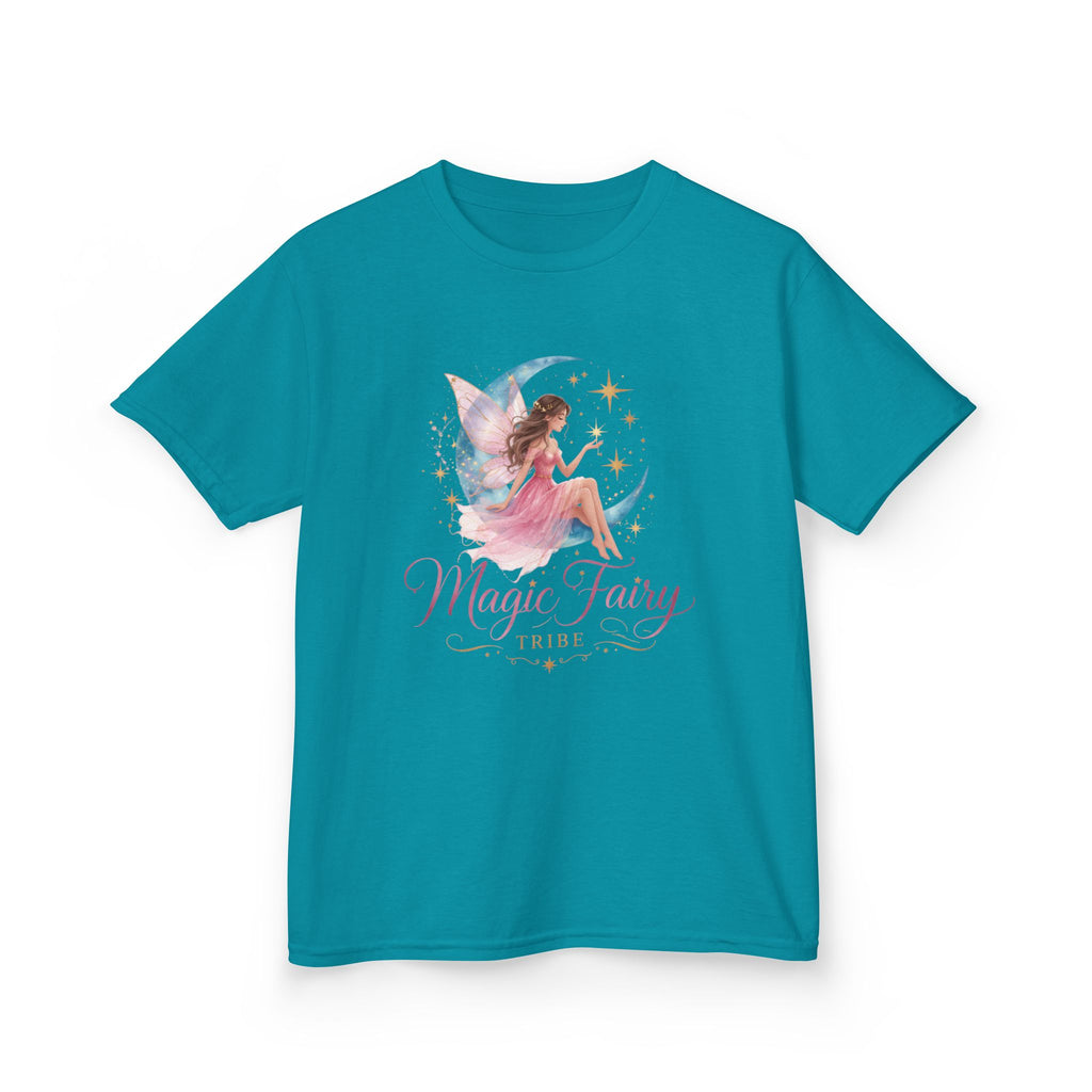 Kids 'Magic Fairy Tribe' Tee — Watercolor Moon Fairy Youth T-Shirt