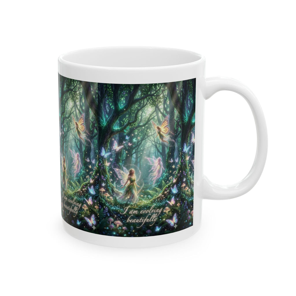 Fairy Forest Ceramic Mug – Enchanted Woodland Tea Coffee Cup (11oz & 15oz)
