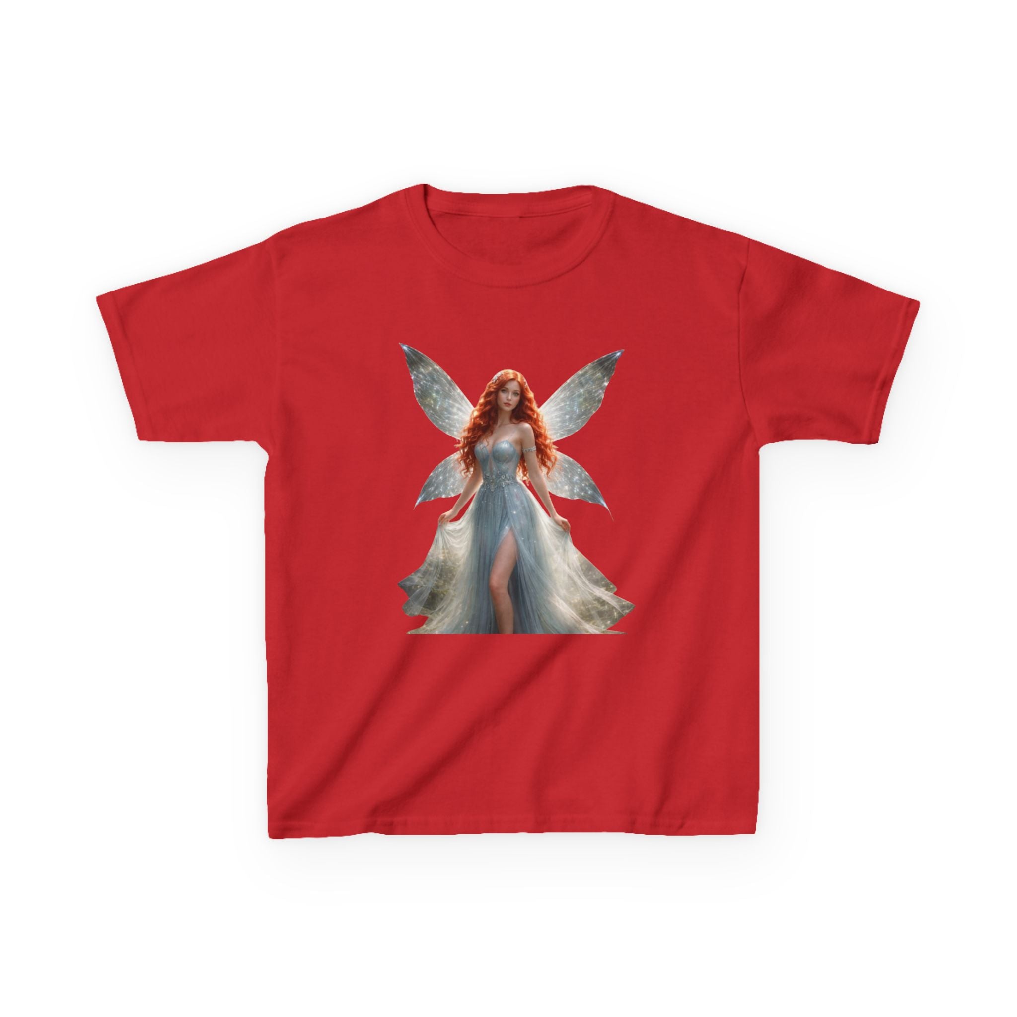 Kids Fairy T-Shirt — Redhead Fairy Princess Graphic Tee