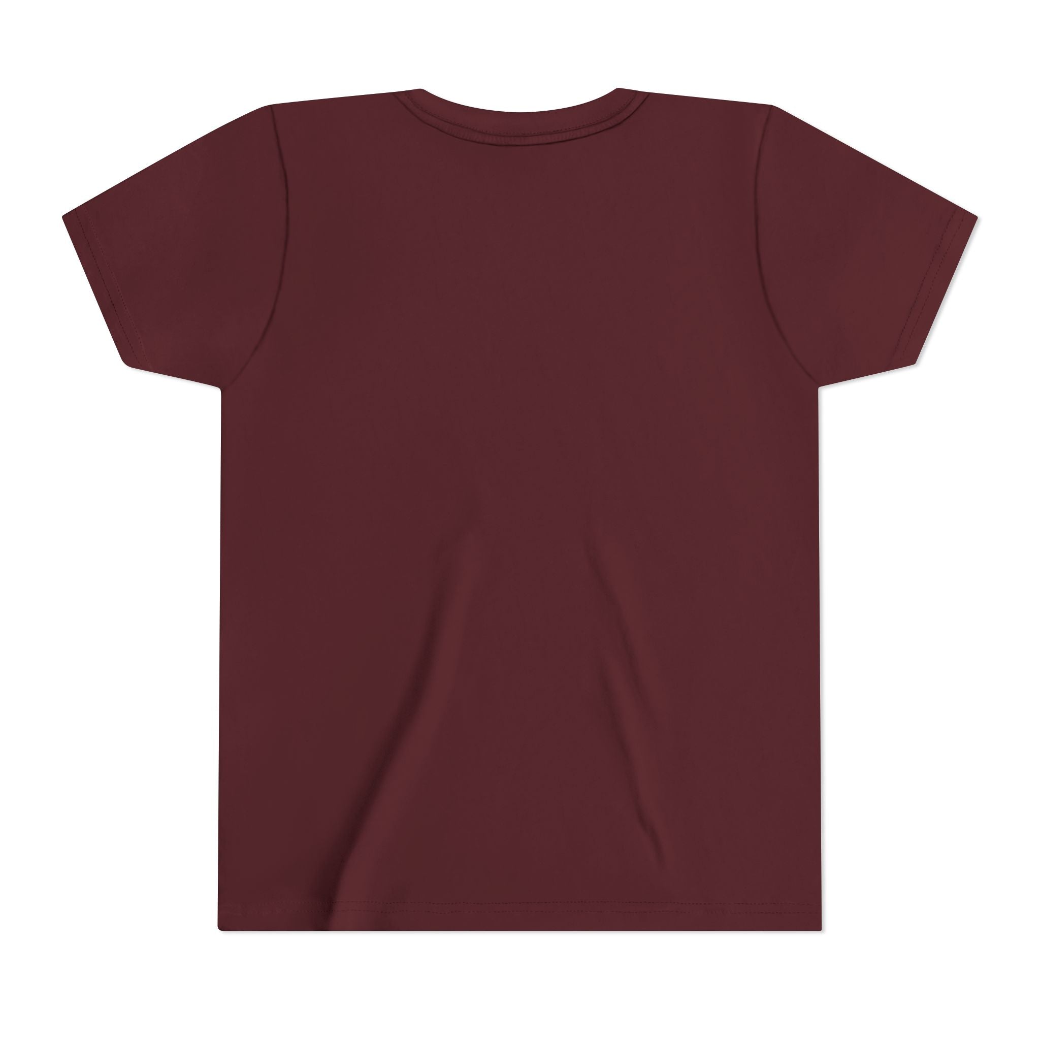 Mushroom Garden Youth T‑Shirt — Cute Orange Fungi Illustration for Kids