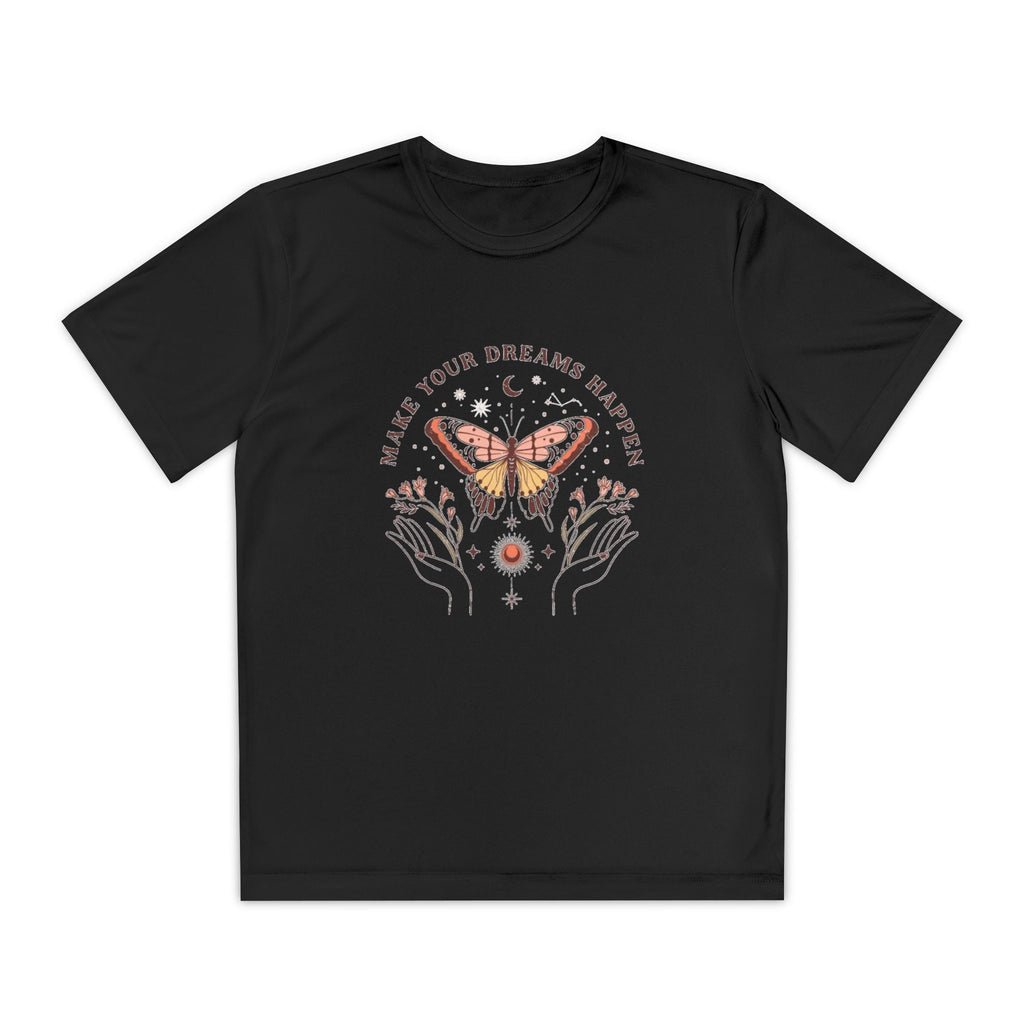 Make Your Dreams Happen Butterfly Youth Tee