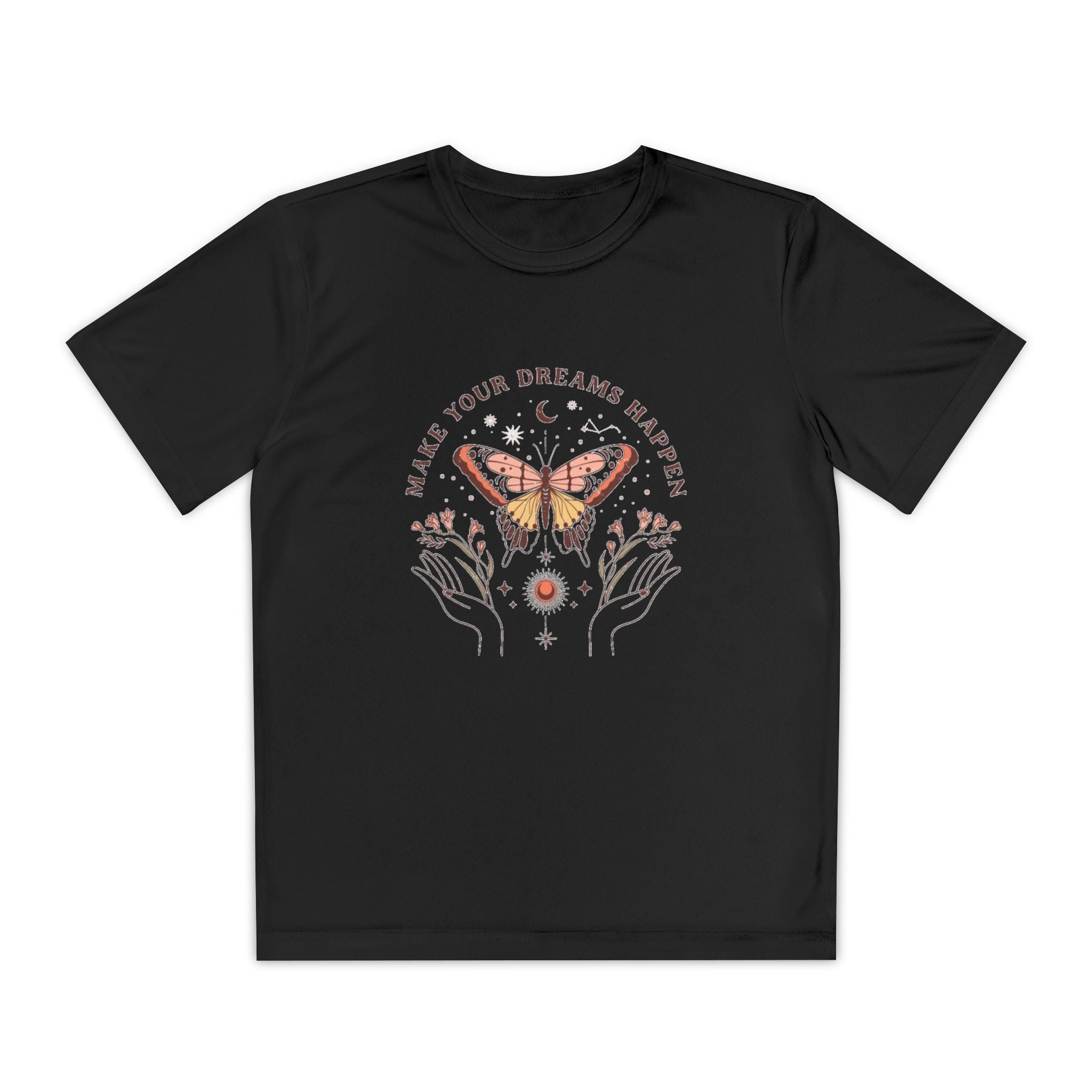 Make Your Dreams Happen Butterfly Youth Tee