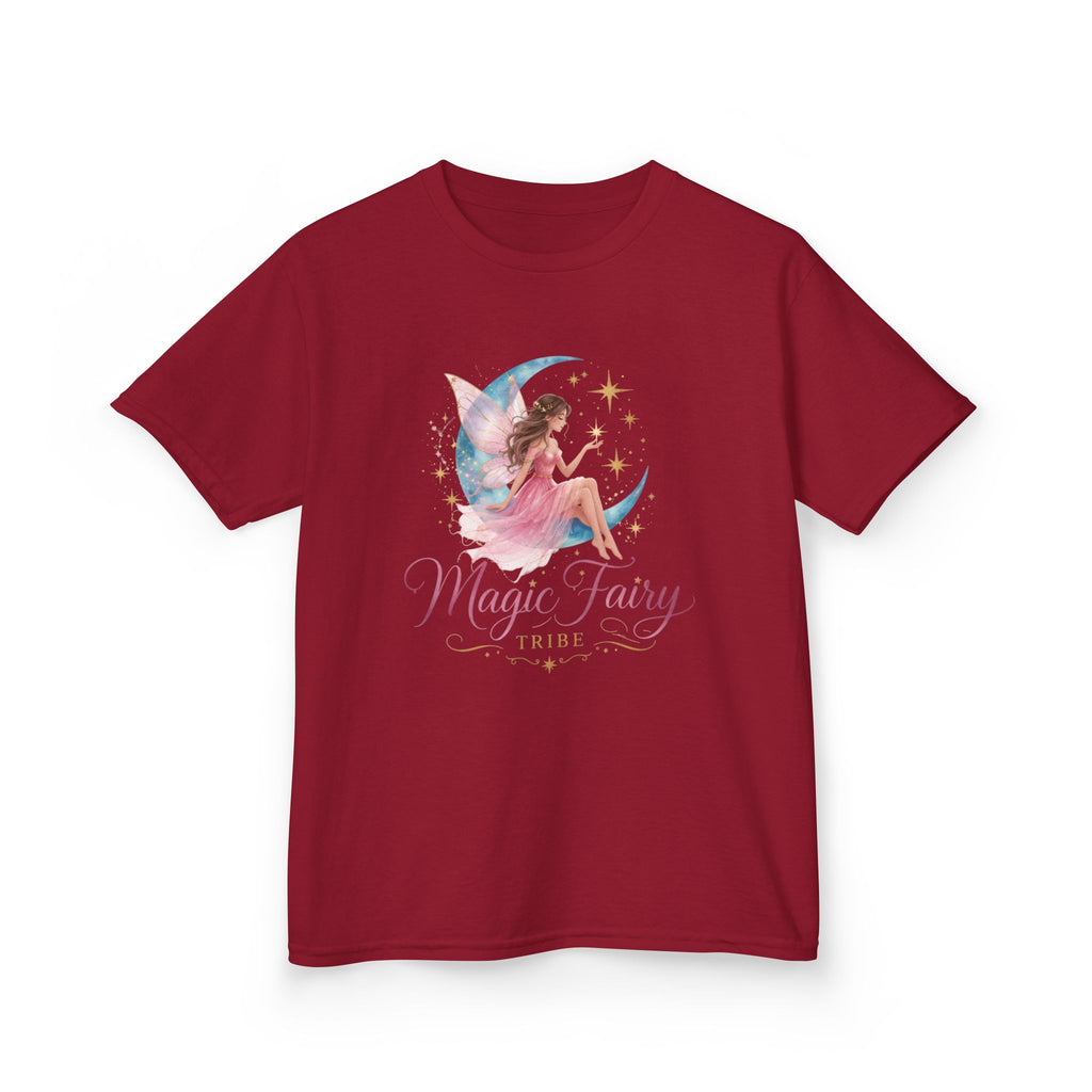 Kids 'Magic Fairy Tribe' Tee — Watercolor Moon Fairy Youth T-Shirt
