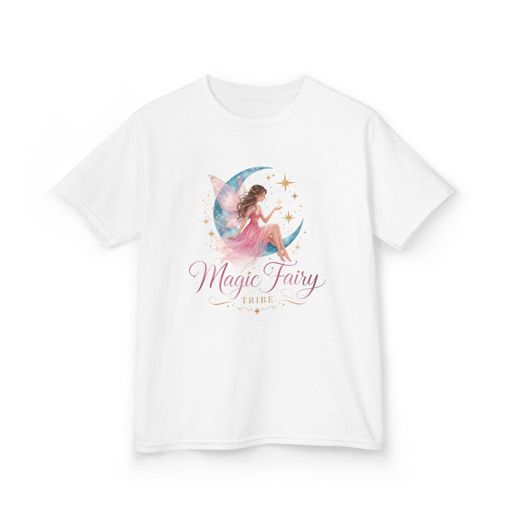 Kids 'Magic Fairy Tribe' Tee — Watercolor Moon Fairy Youth T-Shirt