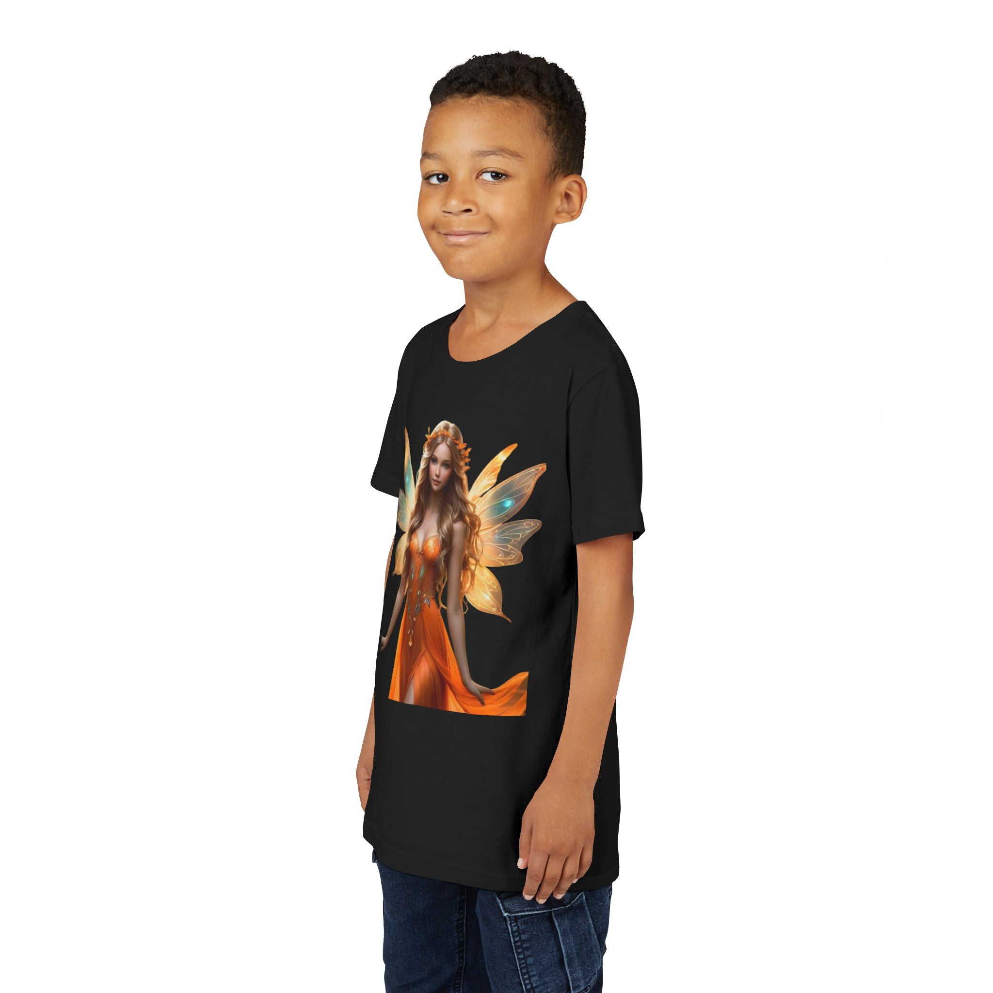 Youth Tee — Autumn Fairy Princess Graphic Shirt