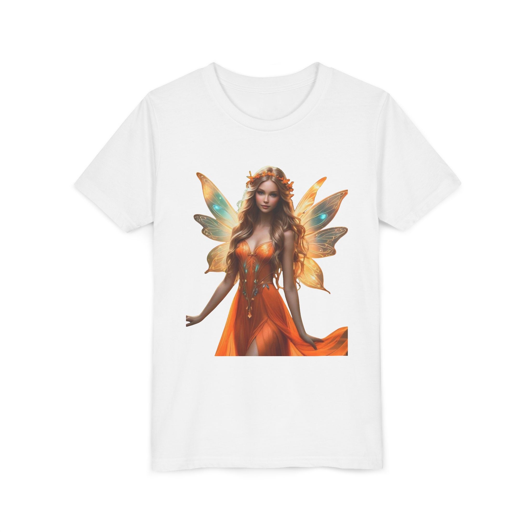 Youth Tee — Autumn Fairy Princess Graphic Shirt