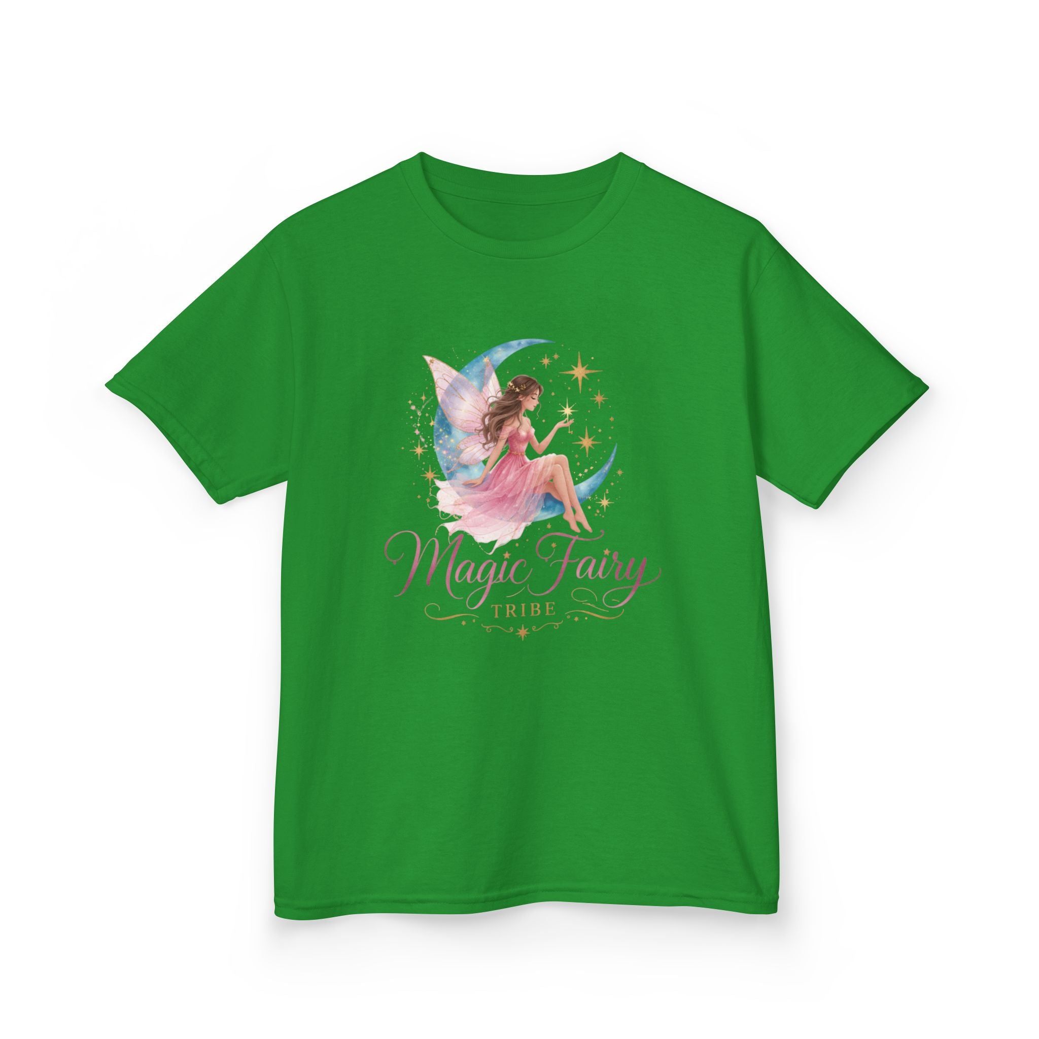 Kids 'Magic Fairy Tribe' Tee — Watercolor Moon Fairy Youth T-Shirt