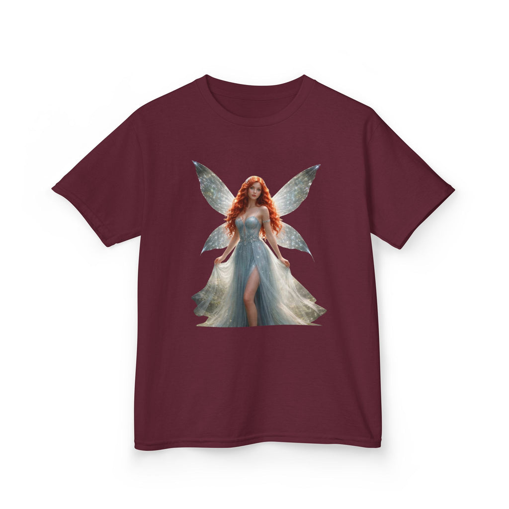 Kids Fairy T-Shirt — Redhead Fairy Princess Graphic Tee