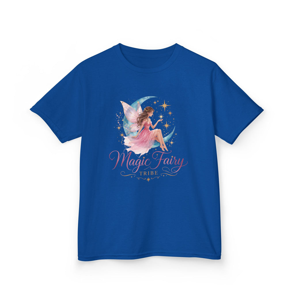 Kids 'Magic Fairy Tribe' Tee — Watercolor Moon Fairy Youth T-Shirt