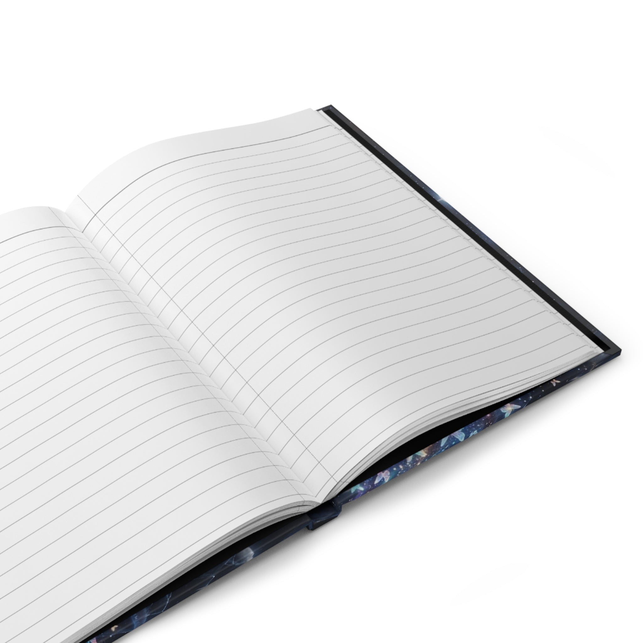 Moonphase Fairy Hardcover Journal — “I release doubt and return to love”