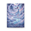 Healing Is My Transformation Hardcover Journal — Fairy Moonlight Guided Notebook