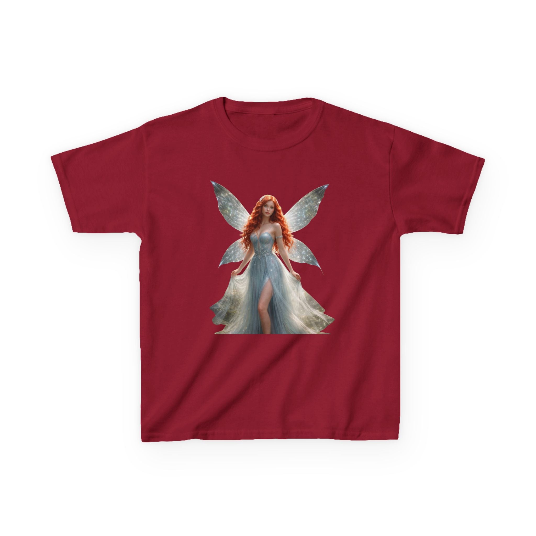 Kids Fairy T-Shirt — Redhead Fairy Princess Graphic Tee