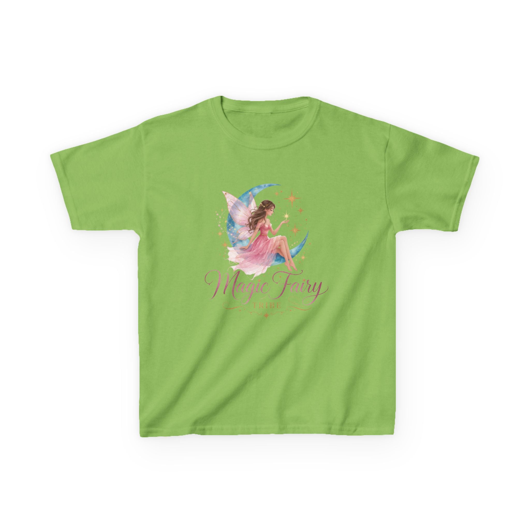 Kids 'Magic Fairy Tribe' Tee — Watercolor Moon Fairy Youth T-Shirt