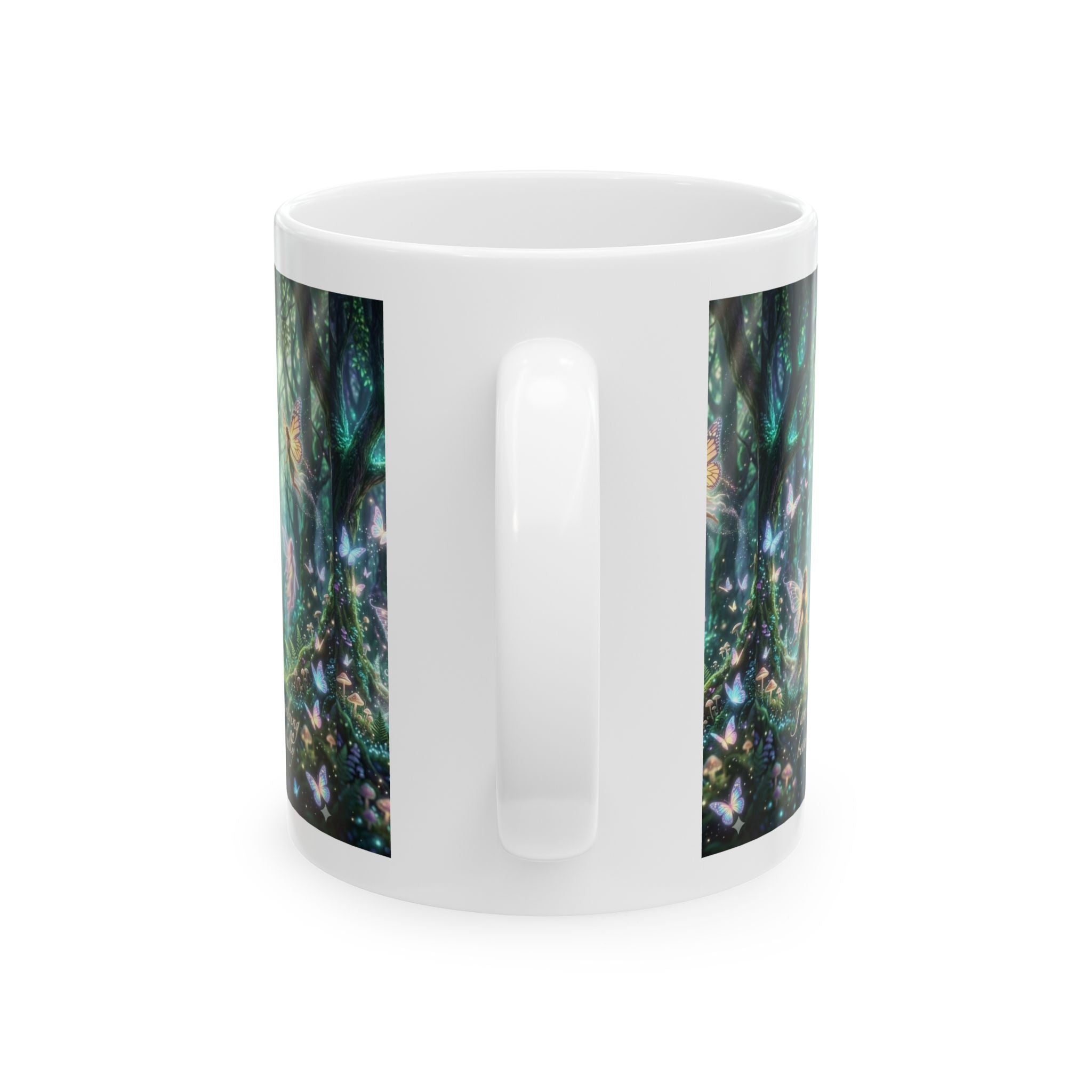 Fairy Forest Ceramic Mug – Enchanted Woodland Tea Coffee Cup (11oz & 15oz)