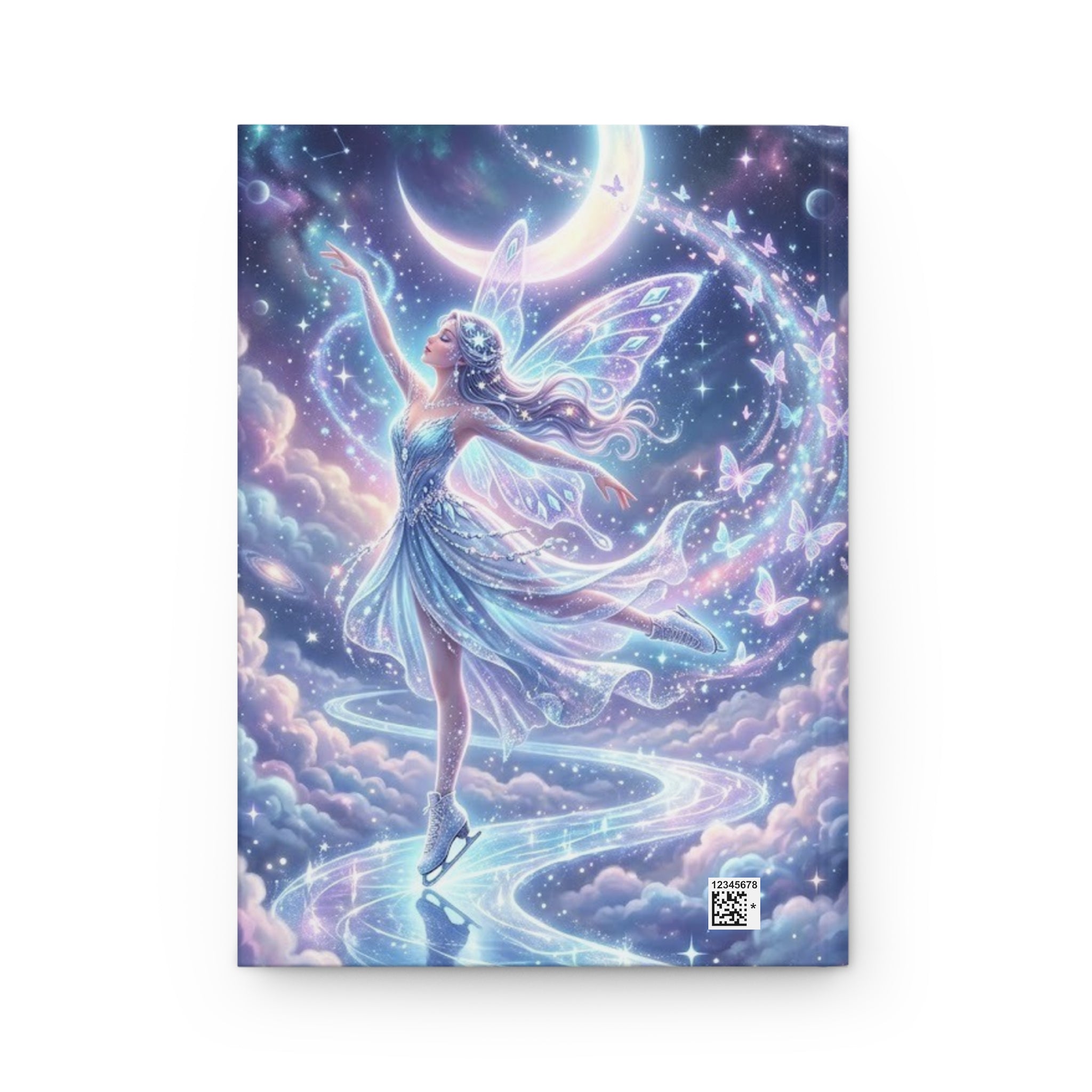 Healing Is My Transformation Hardcover Journal — Fairy Moonlight Guided Notebook