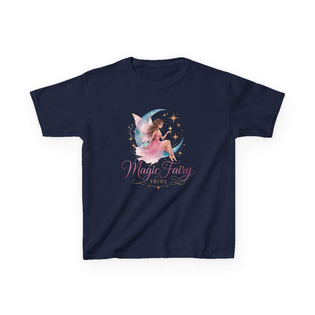 Kids 'Magic Fairy Tribe' Tee — Watercolor Moon Fairy Youth T-Shirt