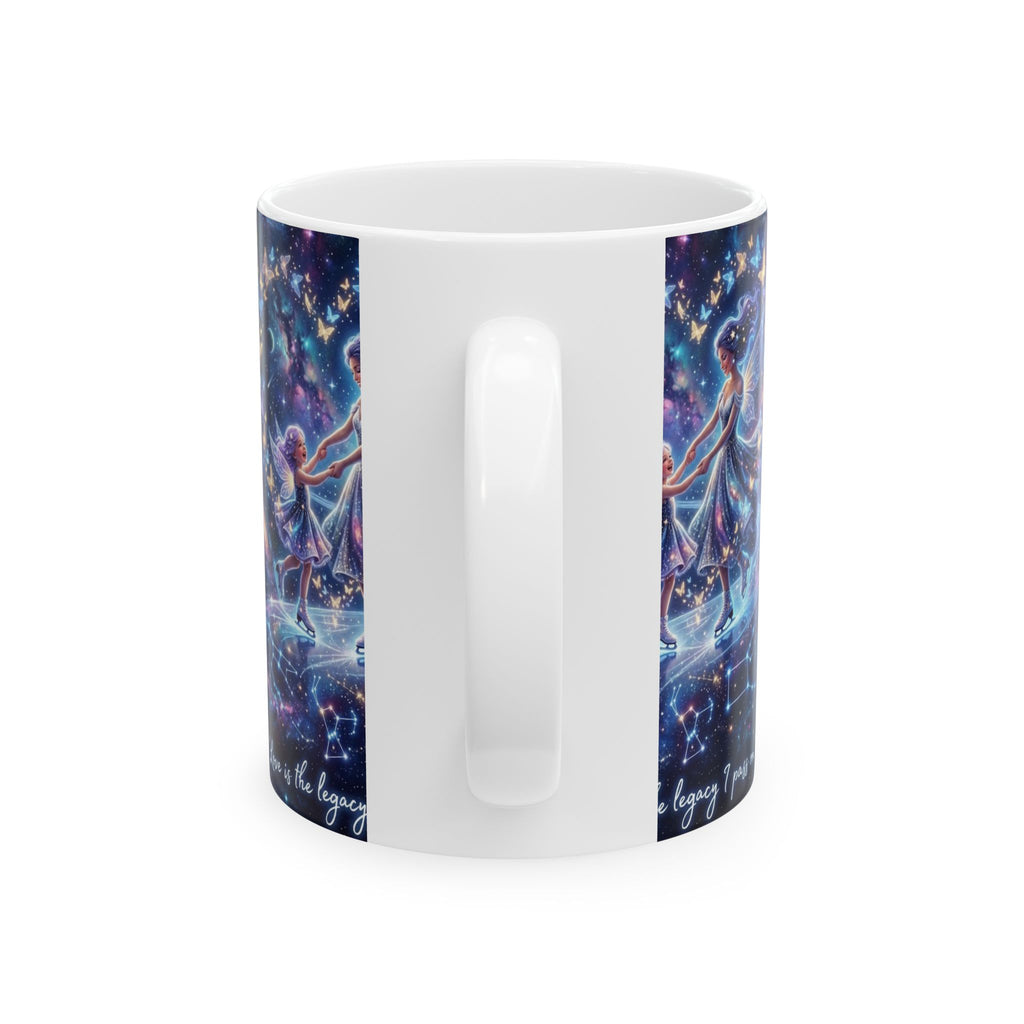 Zodiac Constellation Ceramic Mug – Starry Fairy Love Is The Journey Design (11oz/15oz)