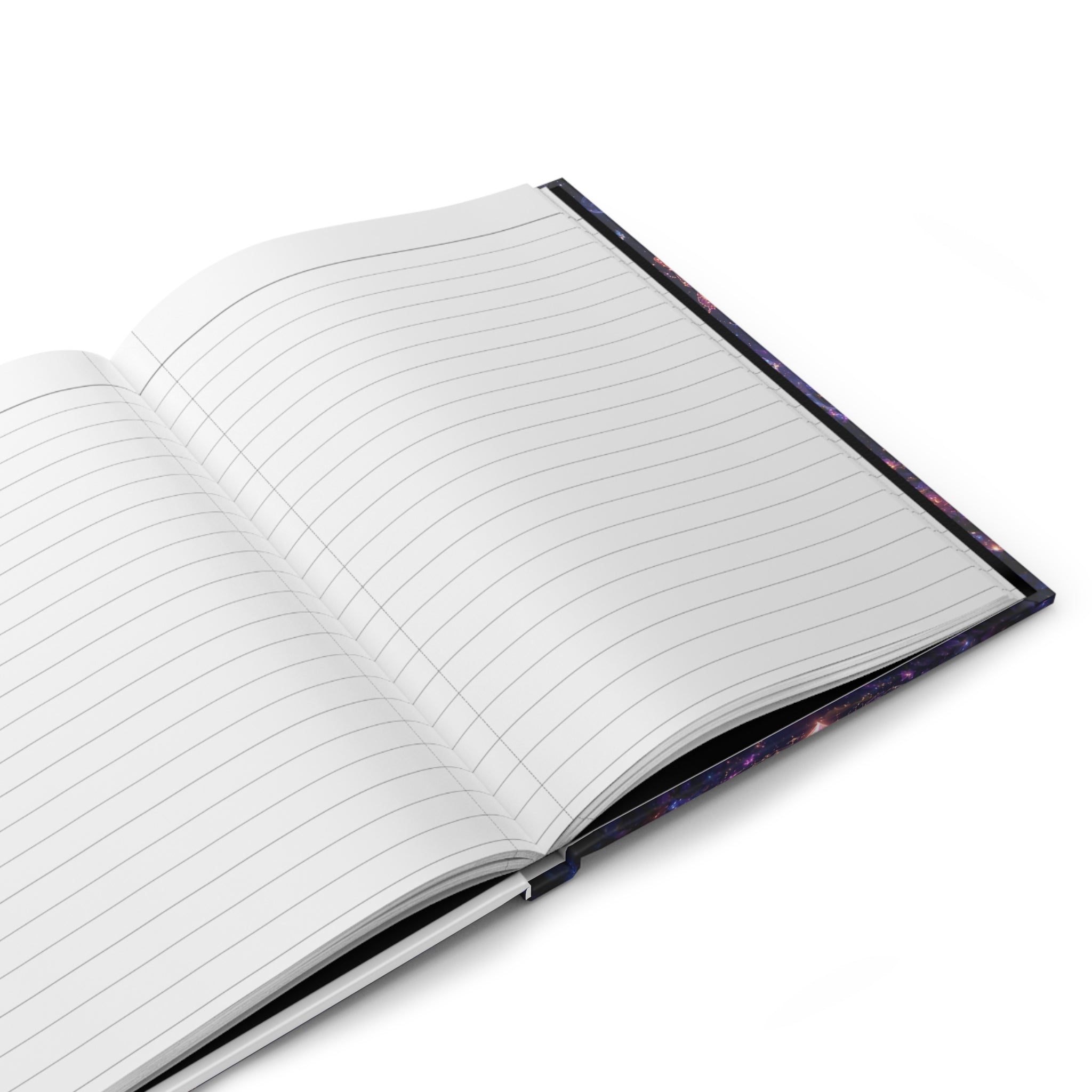 Spiritual Fairy Journal — "I Am Safe to Evolve into My Highest Self" Hardcover Notebook