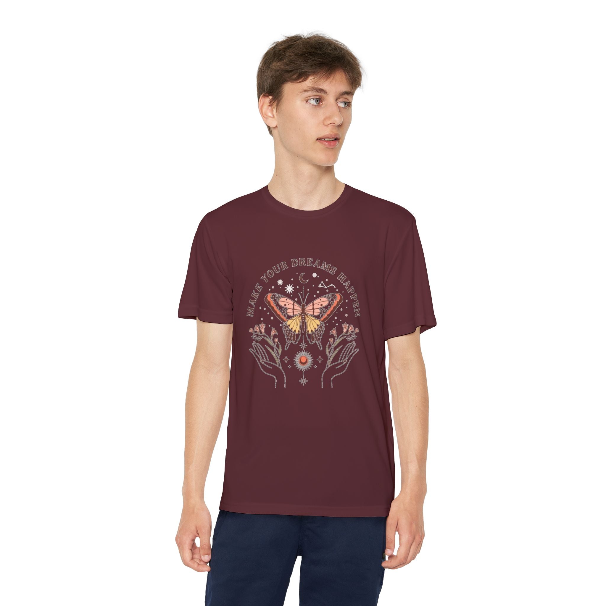 Make Your Dreams Happen Butterfly Youth Tee