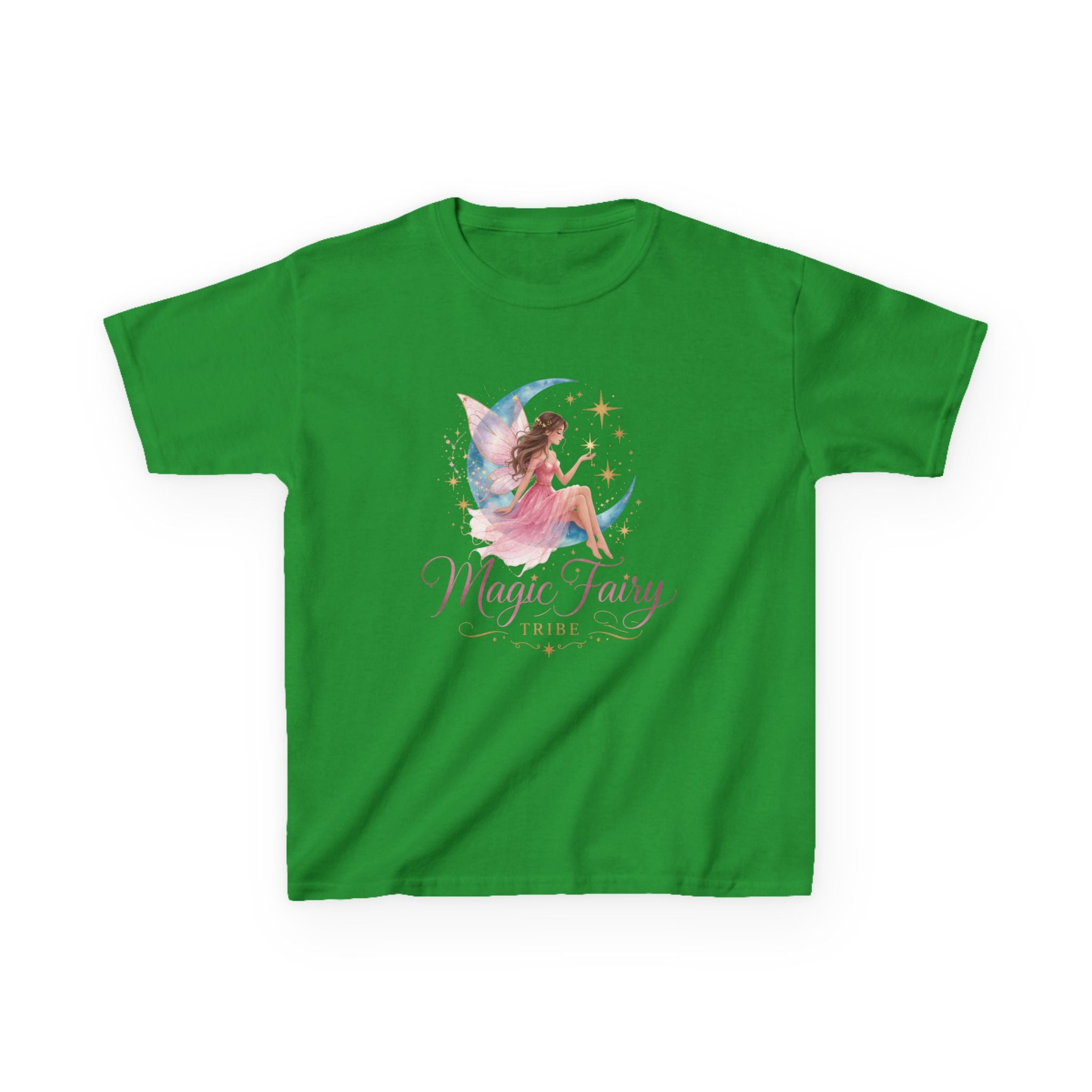 Kids 'Magic Fairy Tribe' Tee — Watercolor Moon Fairy Youth T-Shirt