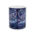 Zodiac Constellation Ceramic Mug – Starry Fairy Love Is The Journey Design (11oz/15oz)