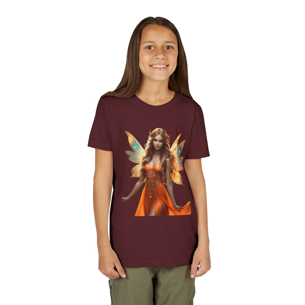 Youth Tee — Autumn Fairy Princess Graphic Shirt