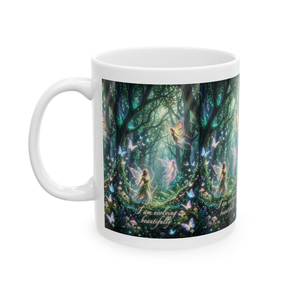 Fairy Forest Ceramic Mug – Enchanted Woodland Tea Coffee Cup (11oz & 15oz)