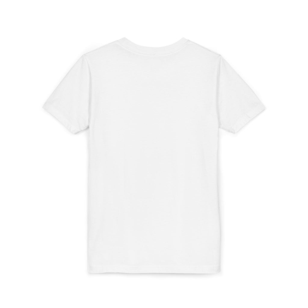 Mushroom Garden Youth T‑Shirt — Cute Orange Fungi Illustration for Kids