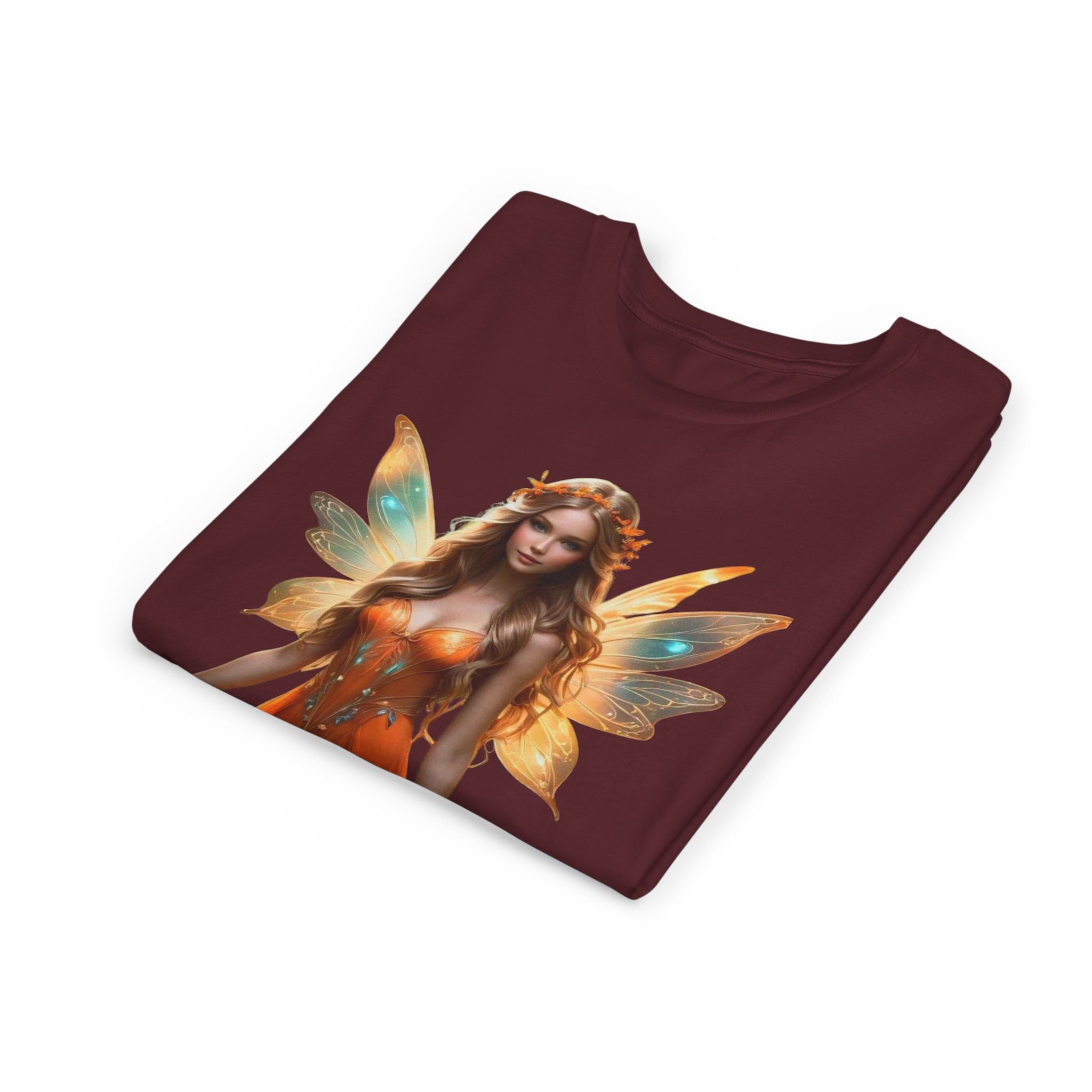 Youth Tee — Autumn Fairy Princess Graphic Shirt