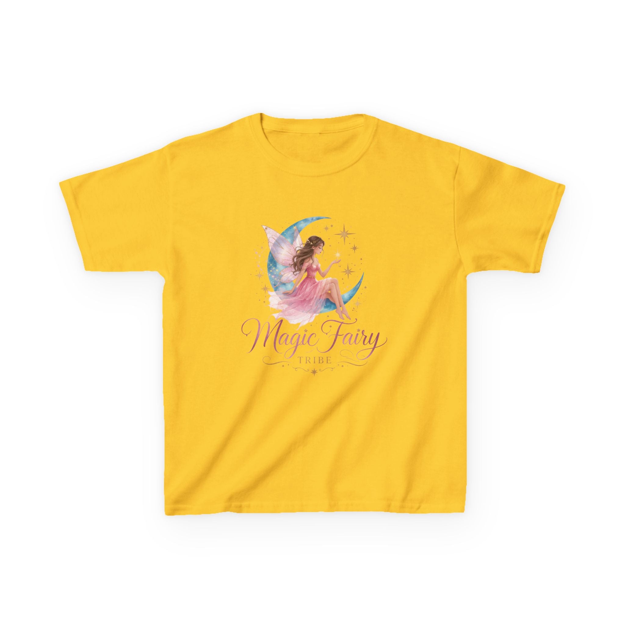 Kids 'Magic Fairy Tribe' Tee — Watercolor Moon Fairy Youth T-Shirt