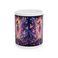 Mystical Fairy Affirmation Mug — 'I am safe to move into my true self' Ceramic Coffee Cup