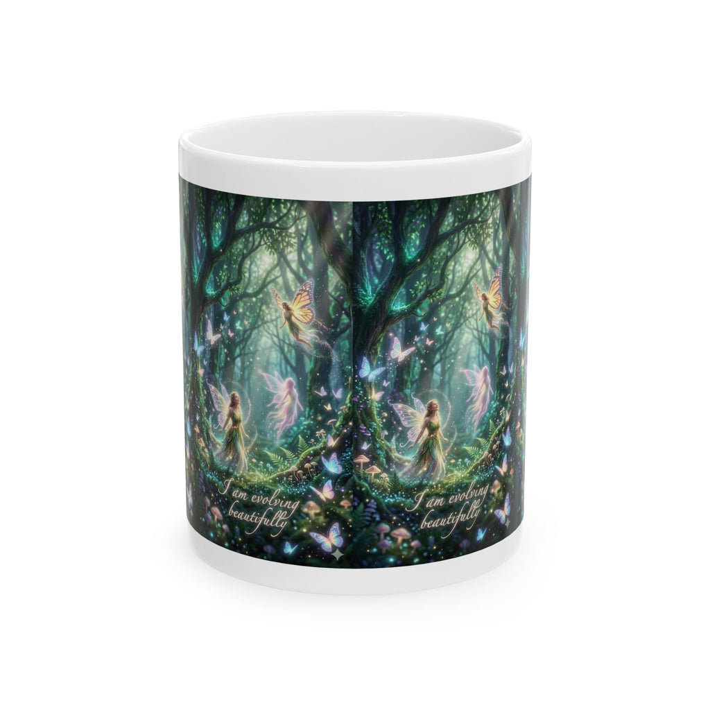 Fairy Forest Ceramic Mug – Enchanted Woodland Tea Coffee Cup (11oz & 15oz)