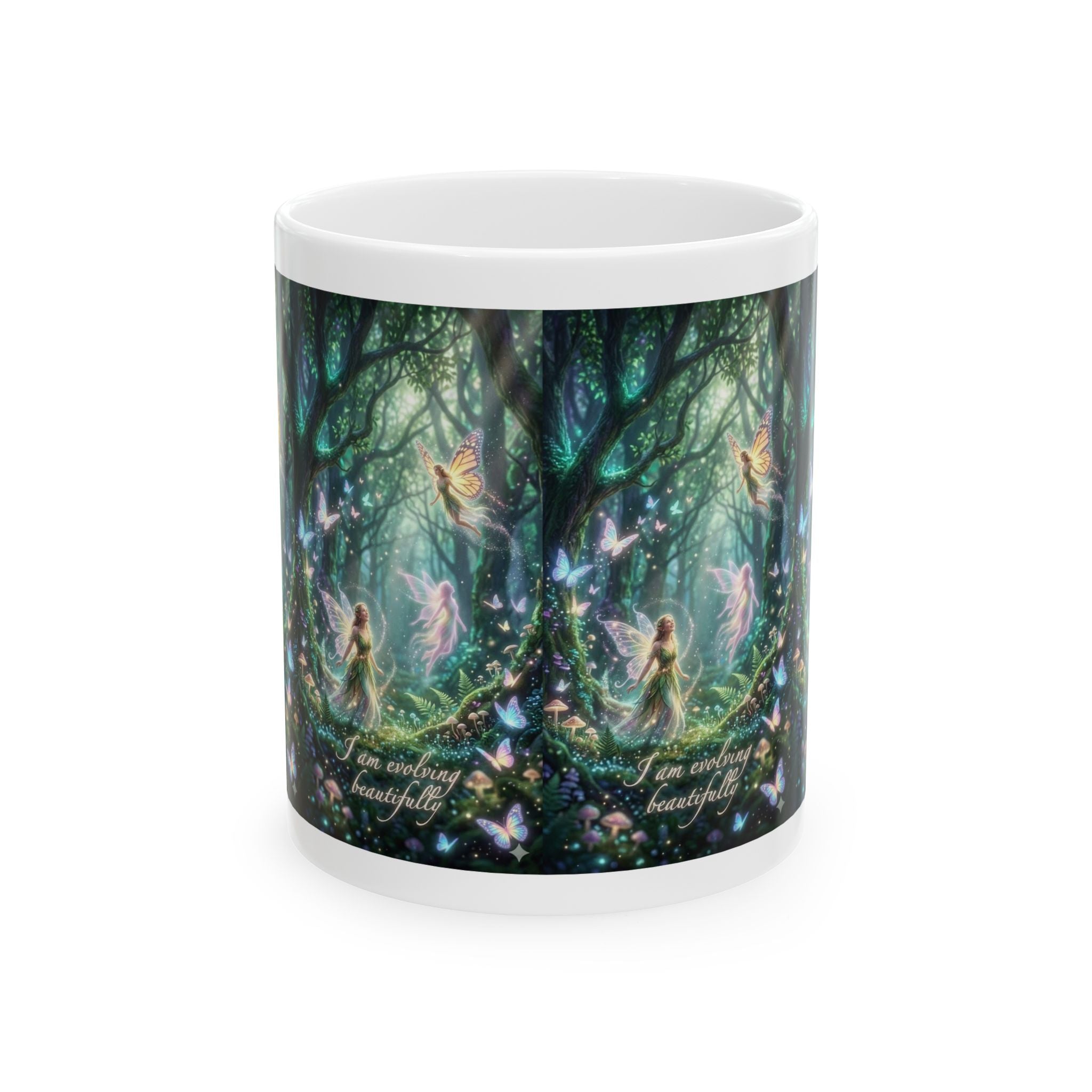 Fairy Forest Ceramic Mug – Enchanted Woodland Tea Coffee Cup (11oz & 15oz)