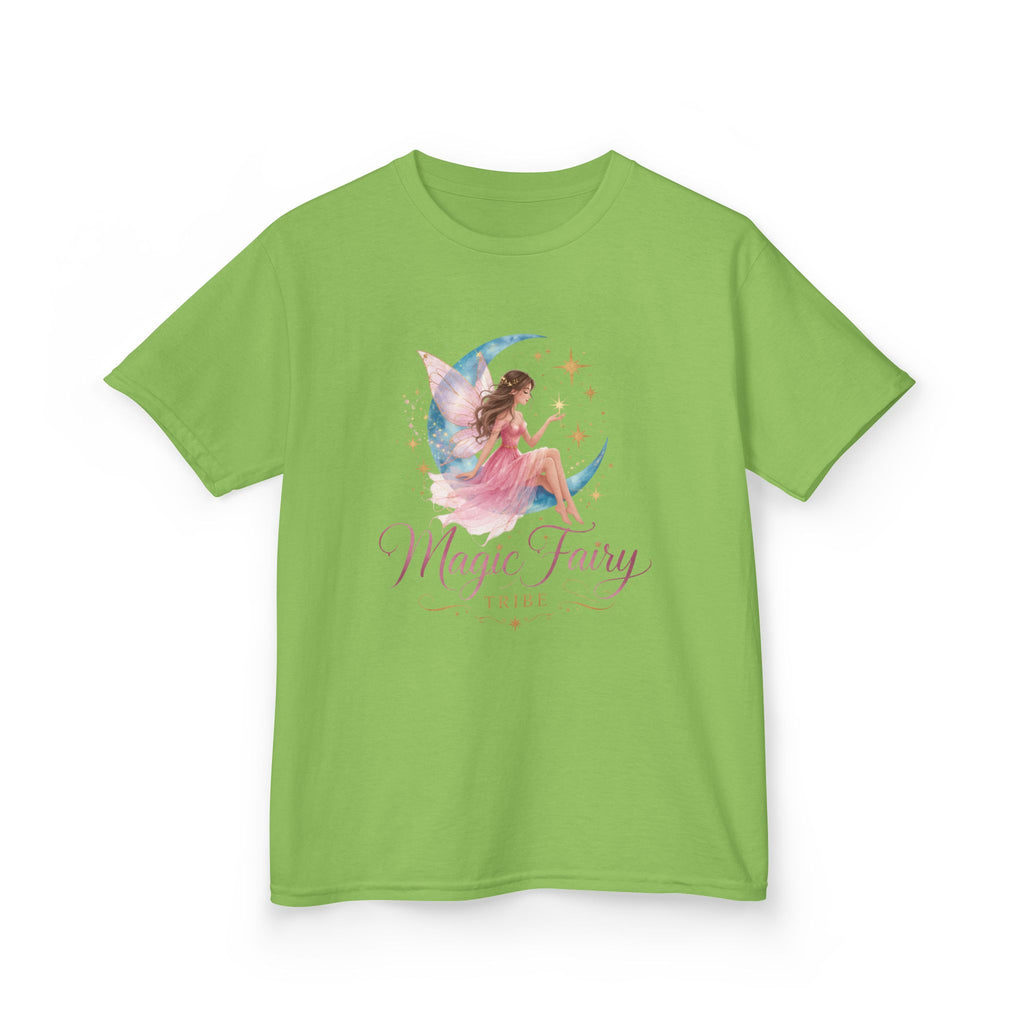 Kids 'Magic Fairy Tribe' Tee — Watercolor Moon Fairy Youth T-Shirt