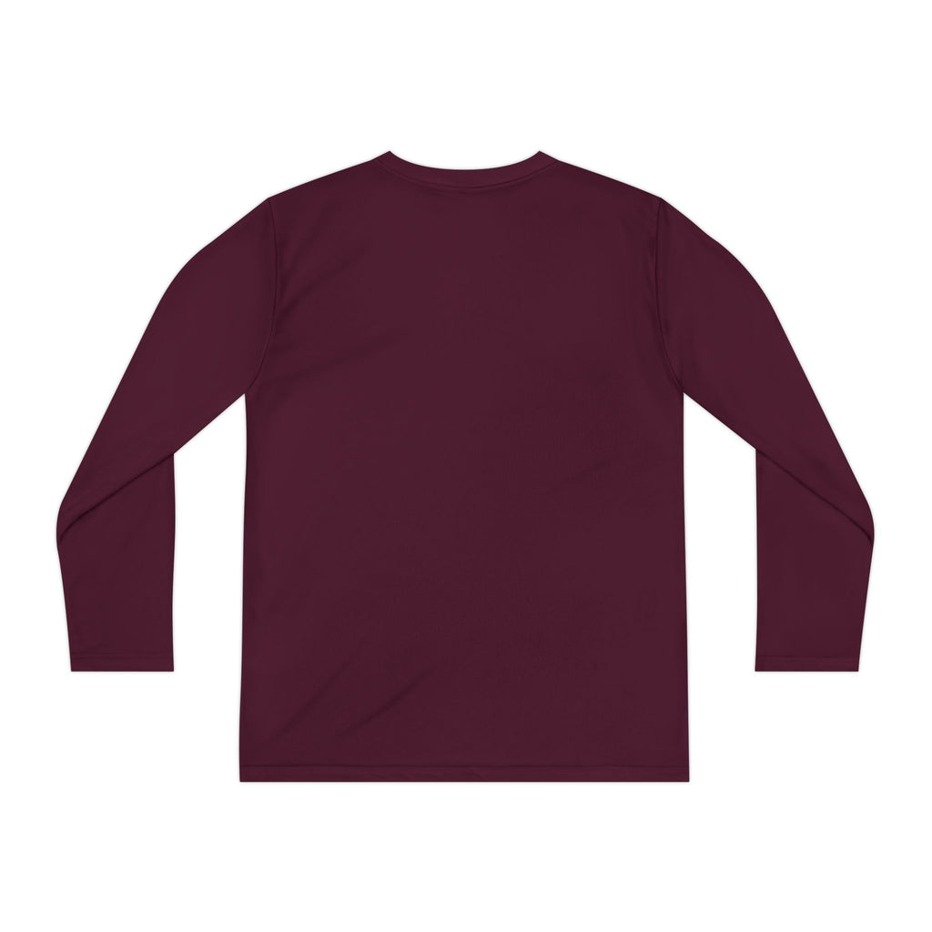 Youth Long Sleeve Tee — Mushroom Snow Globe Graphic