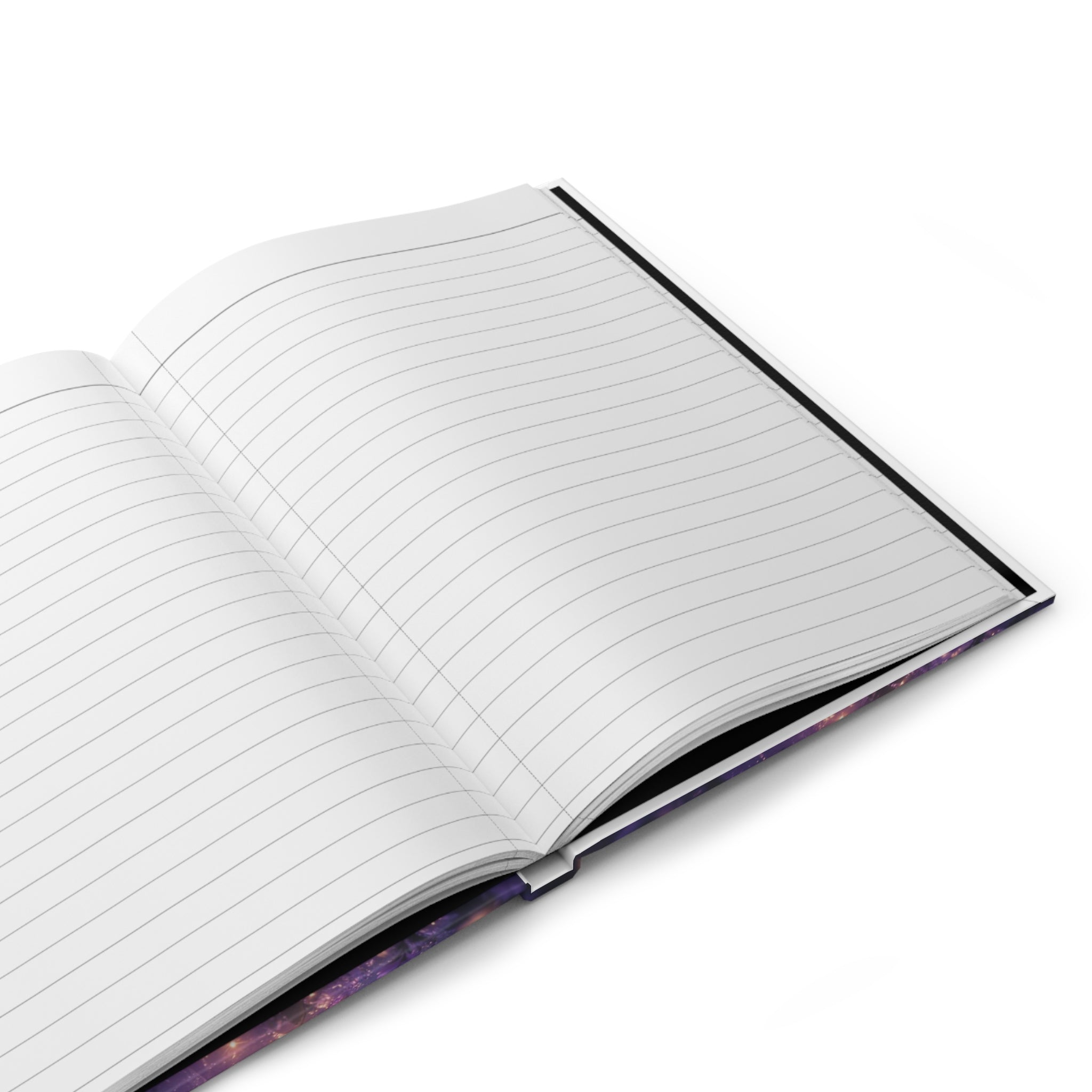 Inspirational Fairy Journal — "I am becoming everything I was meant to be" Hardcover Notebook