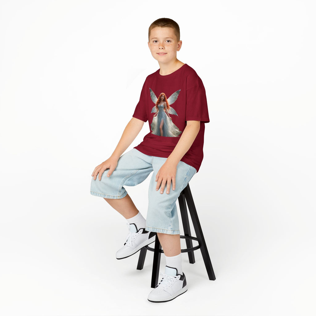 Kids Fairy T-Shirt — Redhead Fairy Princess Graphic Tee
