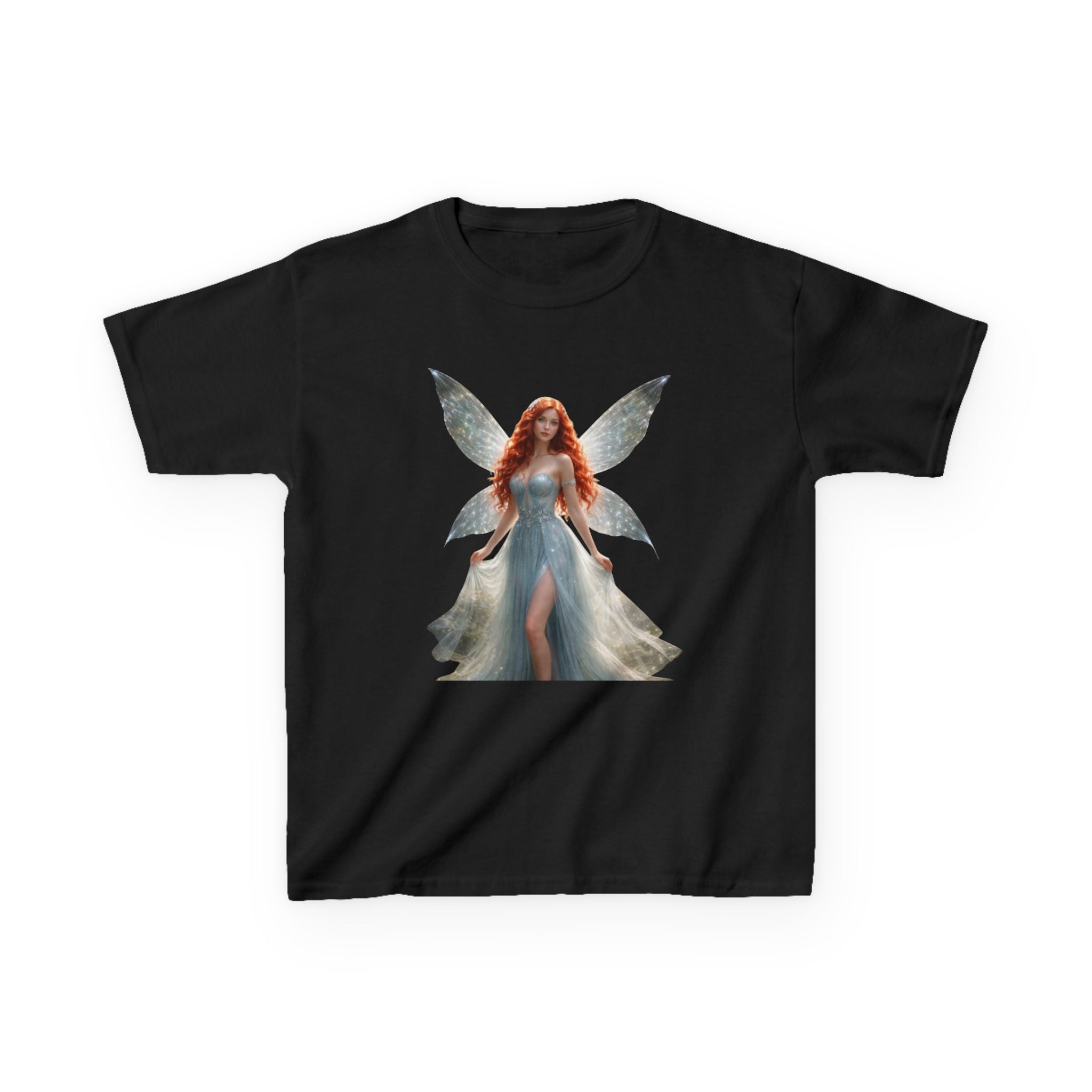 Kids Fairy T-Shirt — Redhead Fairy Princess Graphic Tee
