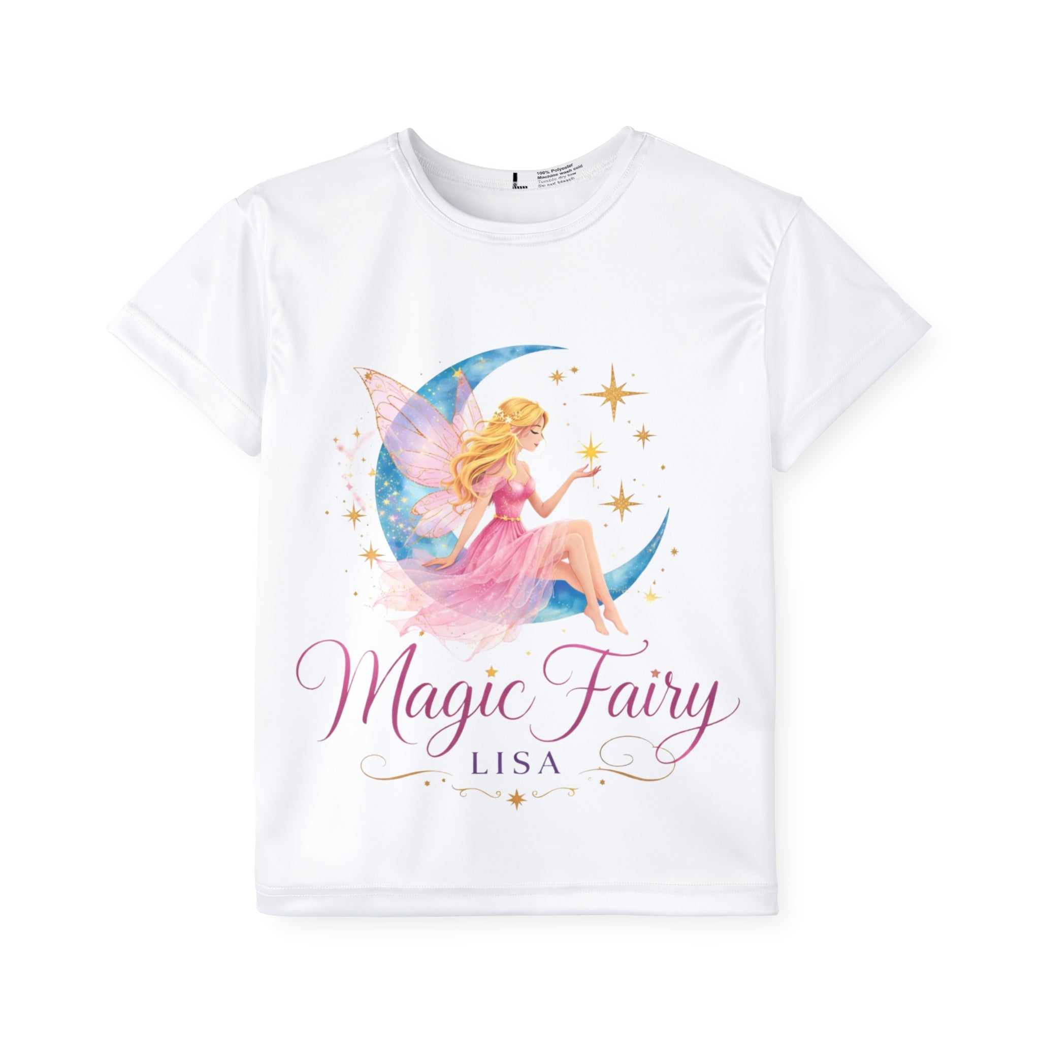 Magic Fairy Kids Jersey — Personalized 'Magic Fairy Lisa' Athletic Tee